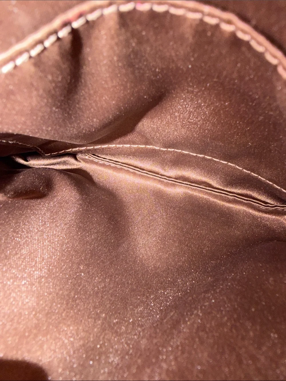 Coach wristlet metallic